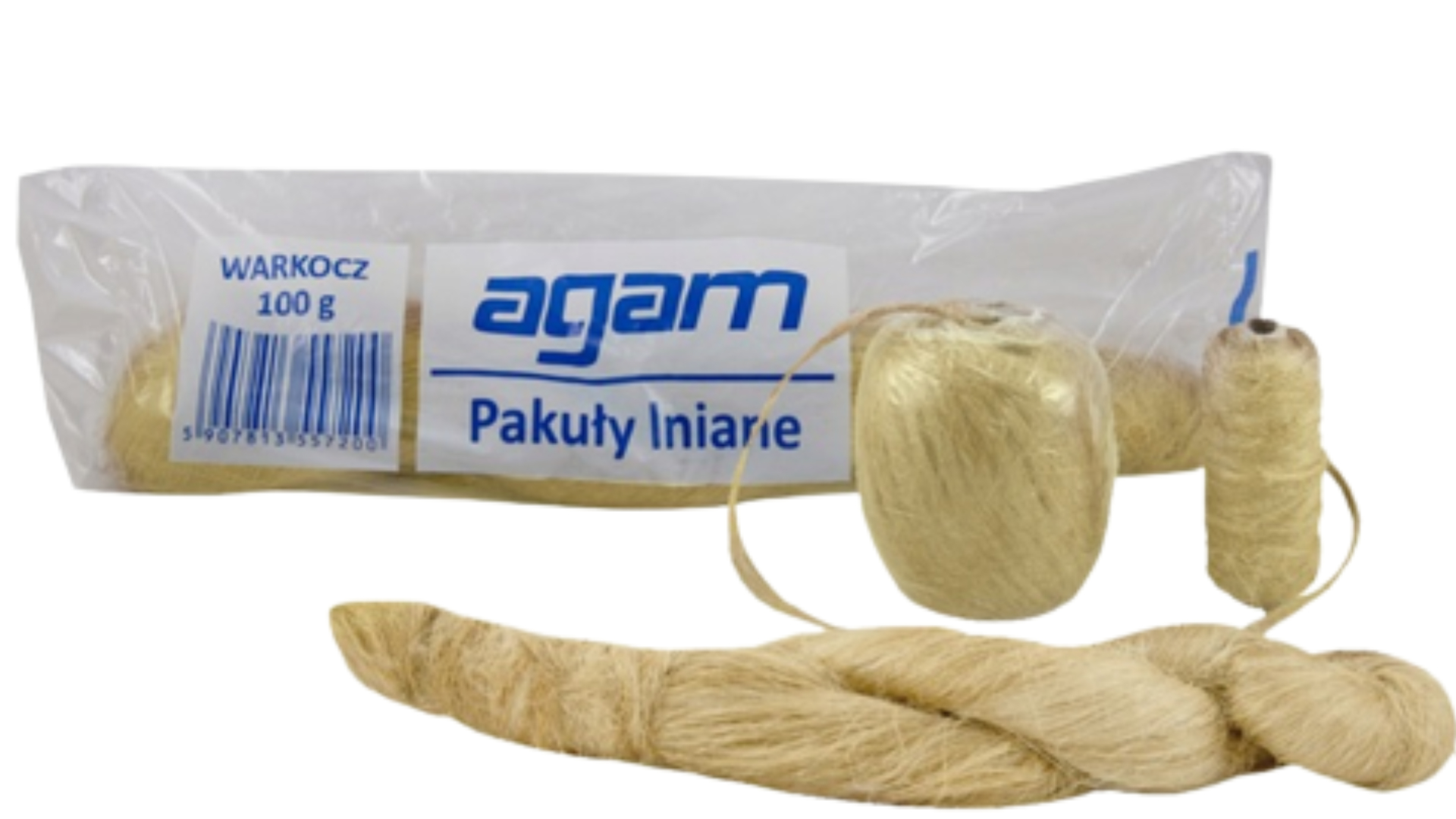 Pakuły lniane <p>AGAM 100g</p>