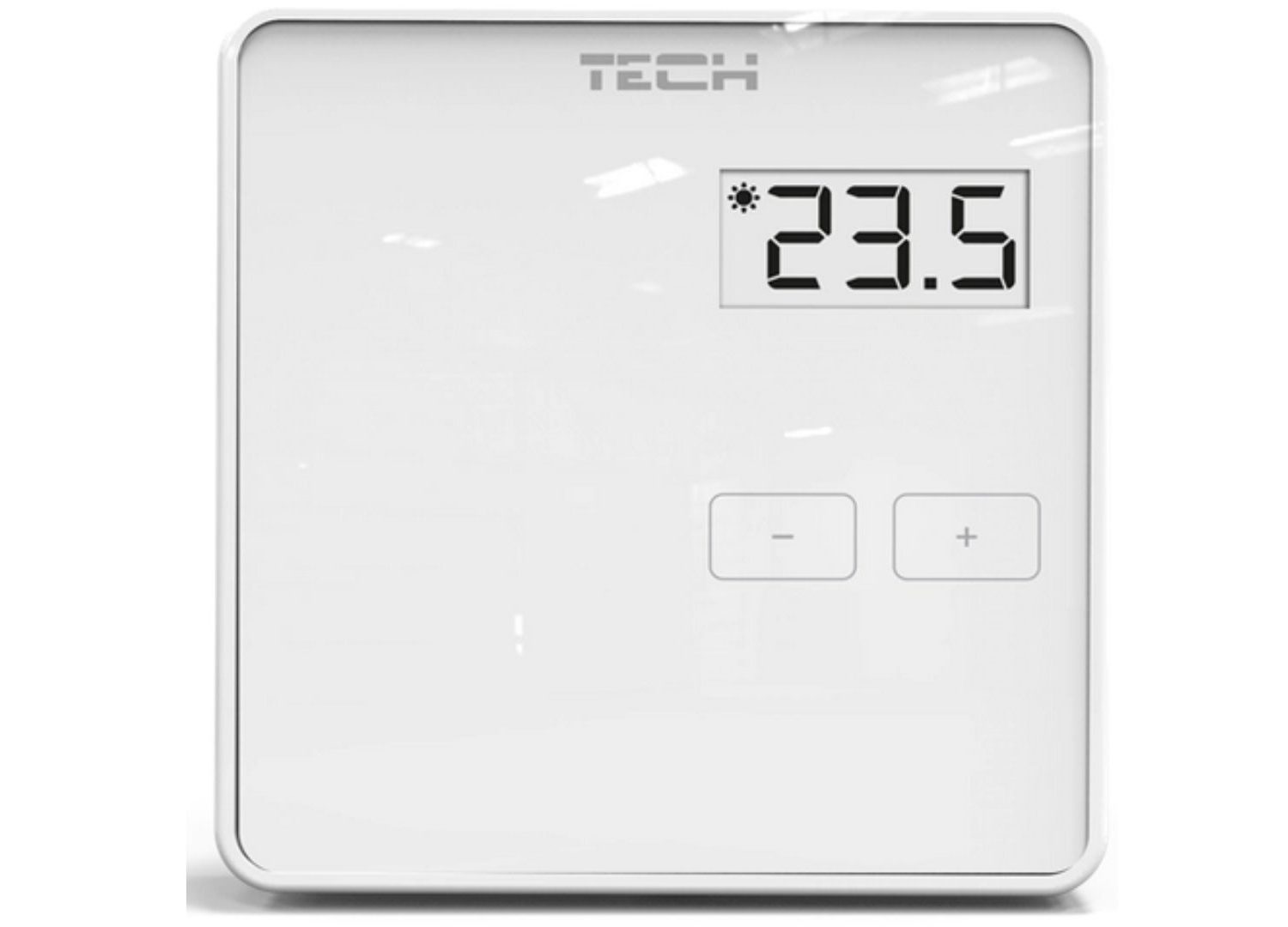 Przewodowy<p>regulator pokojowy TECH </p> <p>R-10B BIAŁY</p>