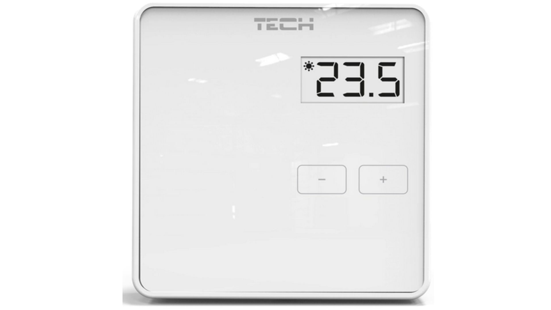 Przewodowy<p>regulator pokojowy TECH </p> <p>R-10B BIAŁY</p>