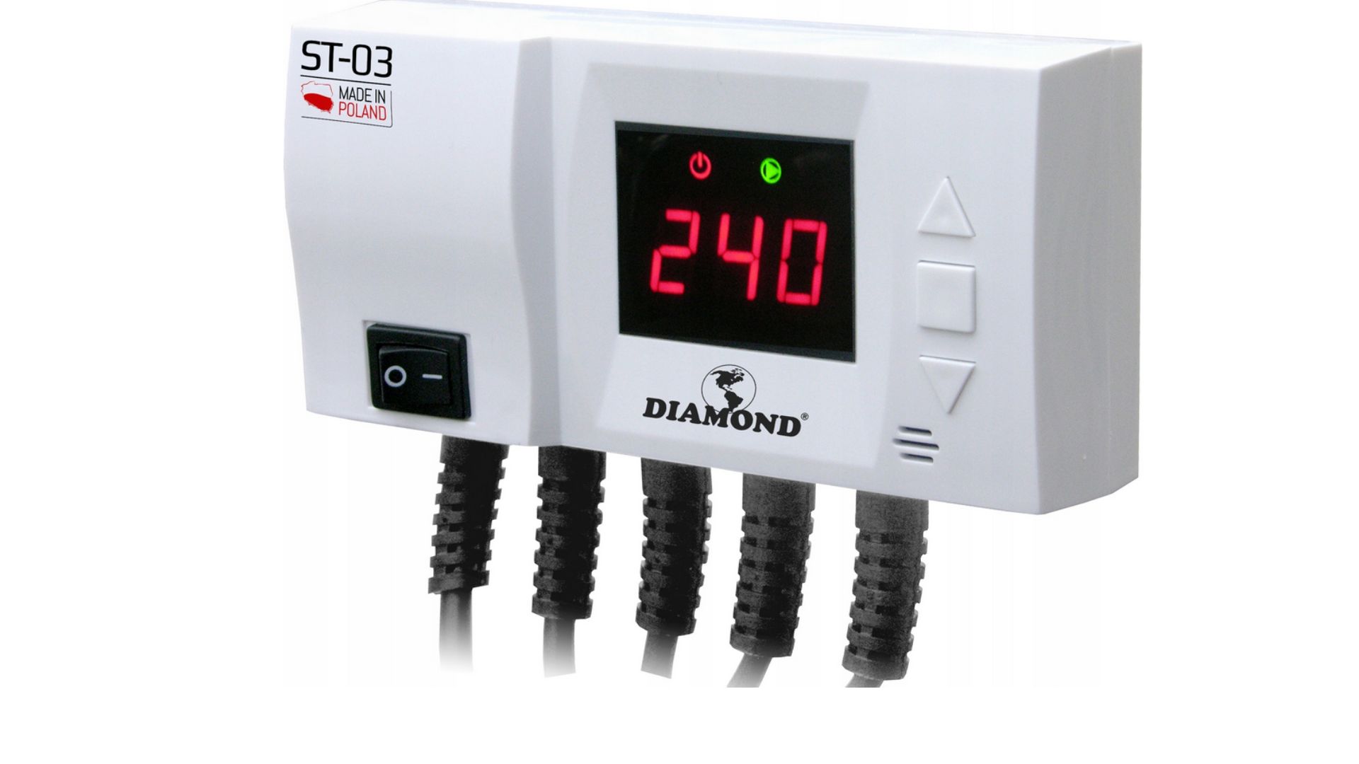 Sterownik <p> pompy c.o. oraz c.w.u.</p> <p>Diamond ST-03 LED (CS-08)</p>
