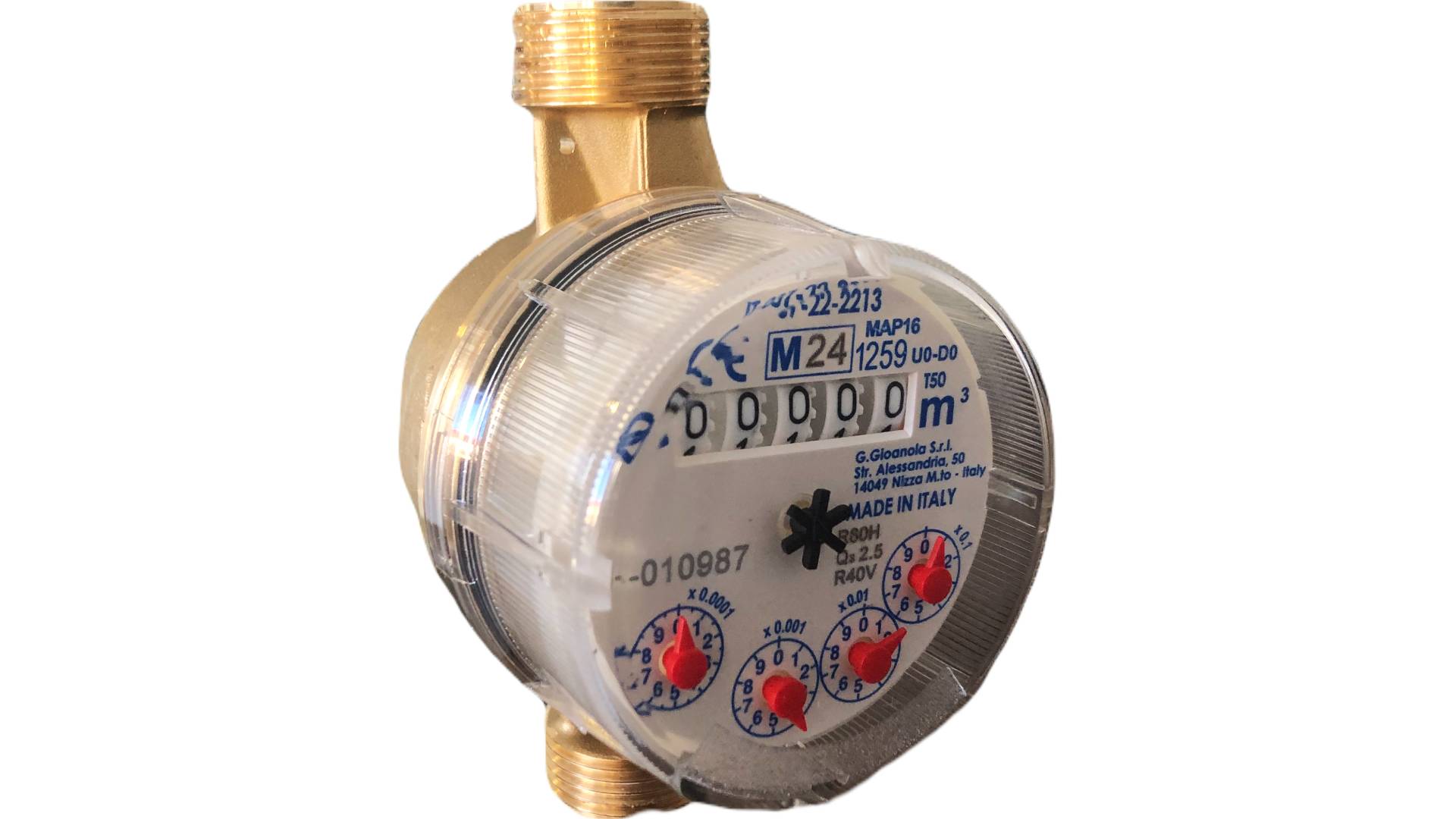 Wodomierz zimnej wody 1/2" <p> DN 15</p>LEGALIZACJA 2025-2030