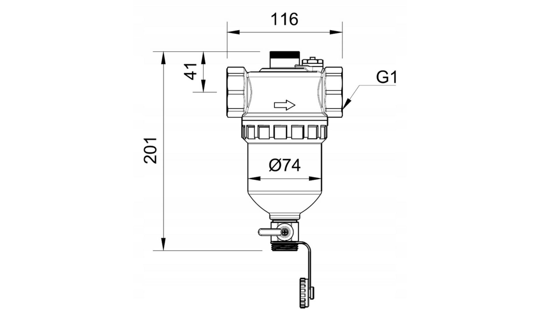 Separator magnetyczny <p>Diamond 5/4"</p> - obrazek 2